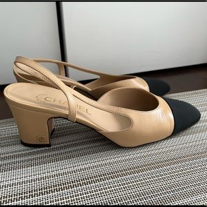 Chanel Slingbacks Classic Goatskin